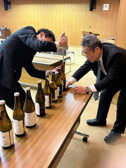 グルコースの数値を測り、振り分け